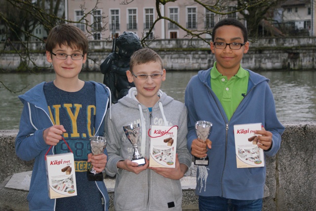Sieger U14 Solothurn Schach