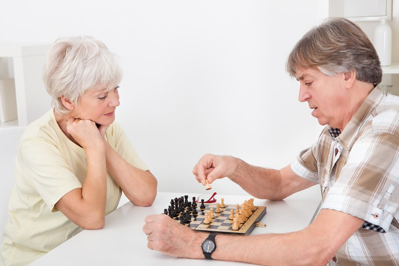 Schach ist auch für Senioren ein tolles Hobby!